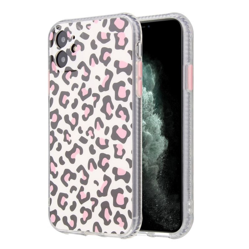 Skal iPhone 11 Magenta Leopardstil