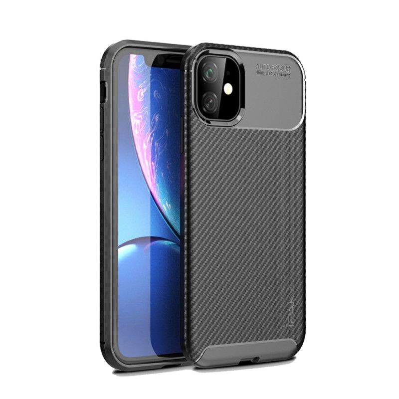 Skal iPhone 11 Svart Ipaky Kolfiber