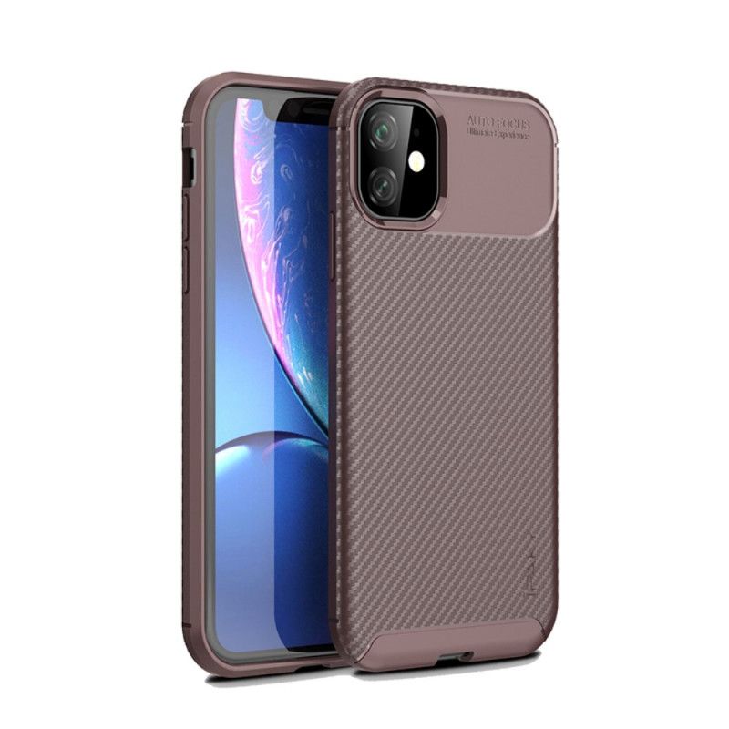 Skal iPhone 11 Svart Ipaky Kolfiber