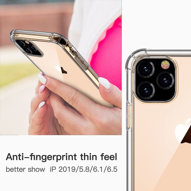Skal iPhone 11 Svart Transparent Leeu-Design