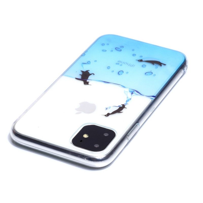 Skal iPhone 11 Transparent Pingvinspel