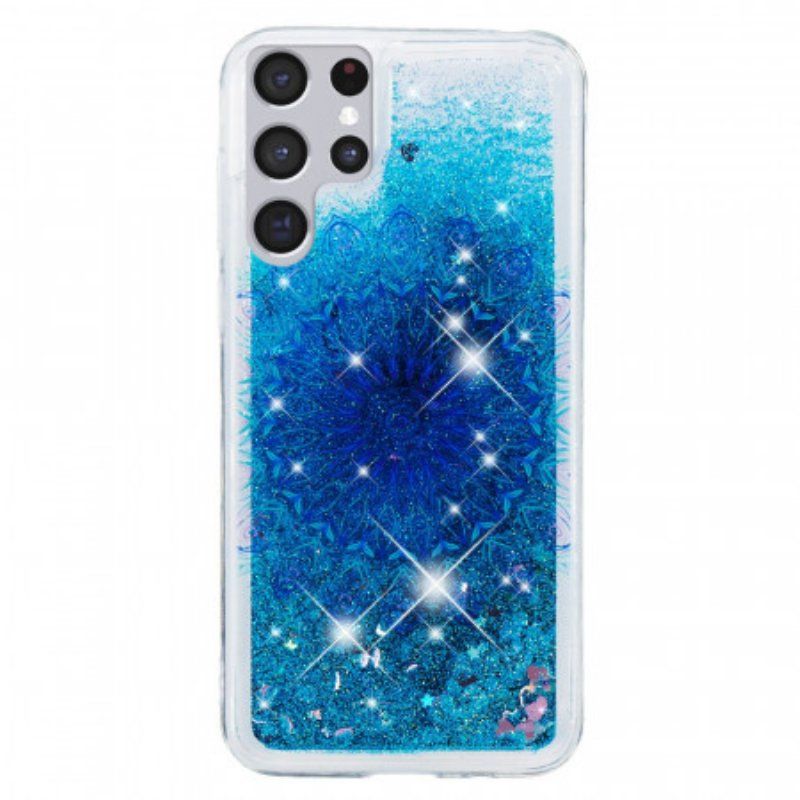 Skal Samsung Galaxy S22 Ultra 5G Glitter Mandala