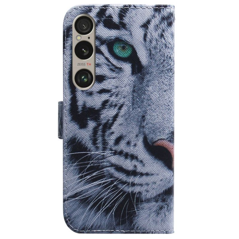 Fodral För Sony Xperia 1 Vi Vit Tiger