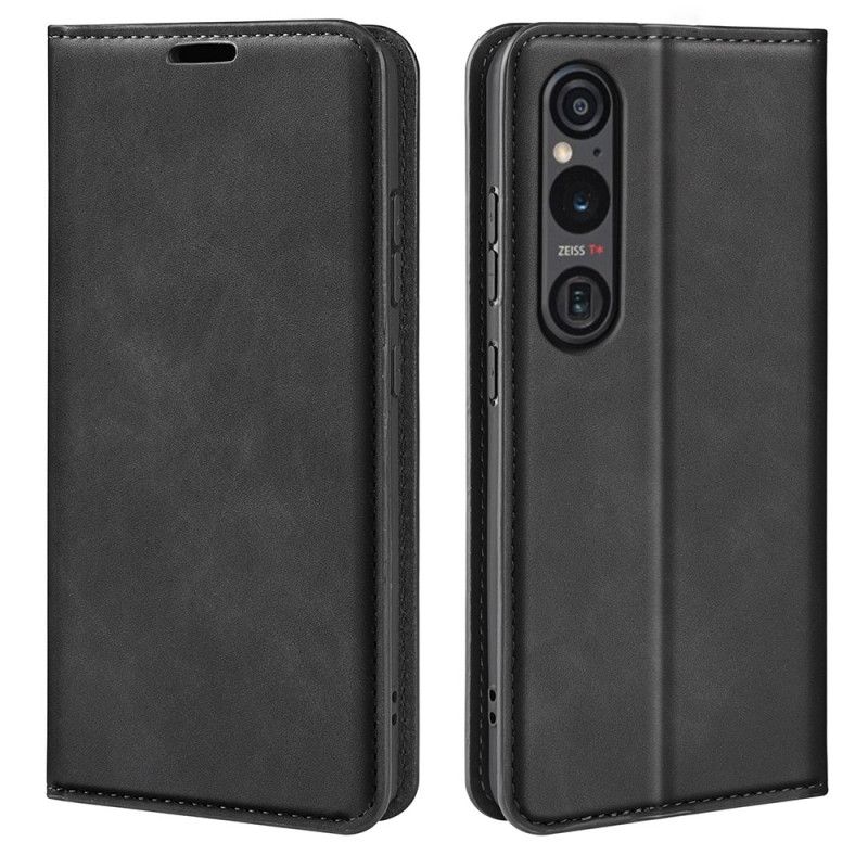 Folio-fodral Sony Xperia 1 Vi Telefonfodral Klassisk