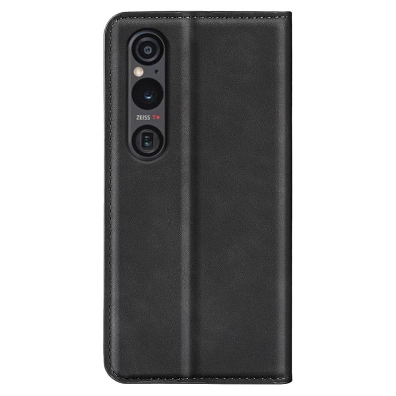 Folio-fodral Sony Xperia 1 Vi Telefonfodral Klassisk