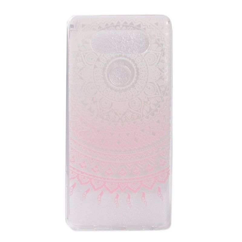 Skal för LG G6 Rosa Transparent Färgglad Mandala