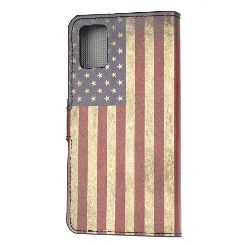 Fodral Samsung Galaxy M51 Amerikansk Flagga