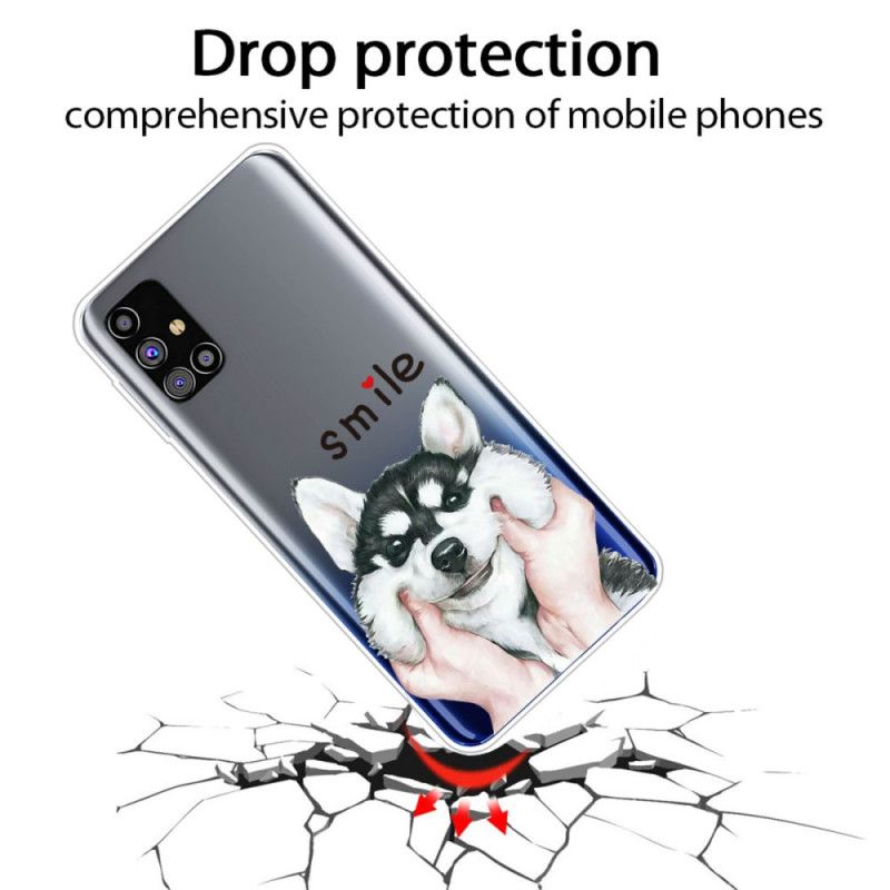 Skal för Samsung Galaxy M51 Leendehund