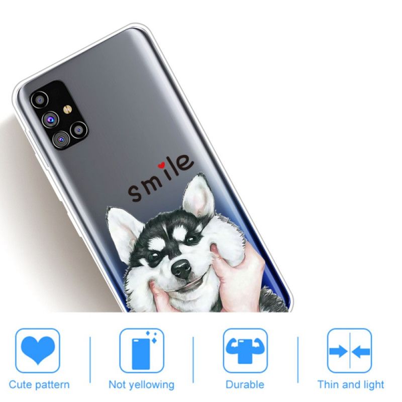 Skal för Samsung Galaxy M51 Leendehund