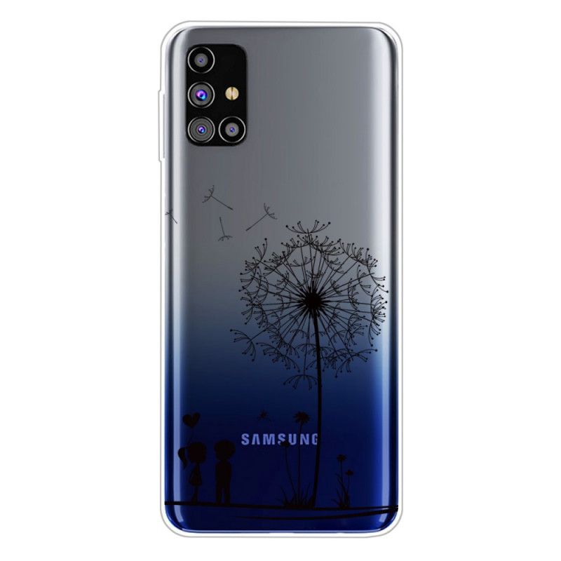 Skal för Samsung Galaxy M51 Maskros Kärlek