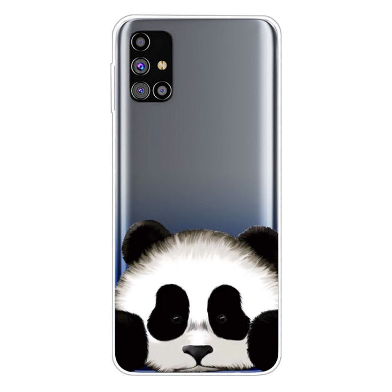 Skal för Samsung Galaxy M51 Transparent Panda