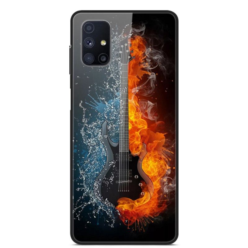 Skal Samsung Galaxy M51 Gitarrhärdat Glas