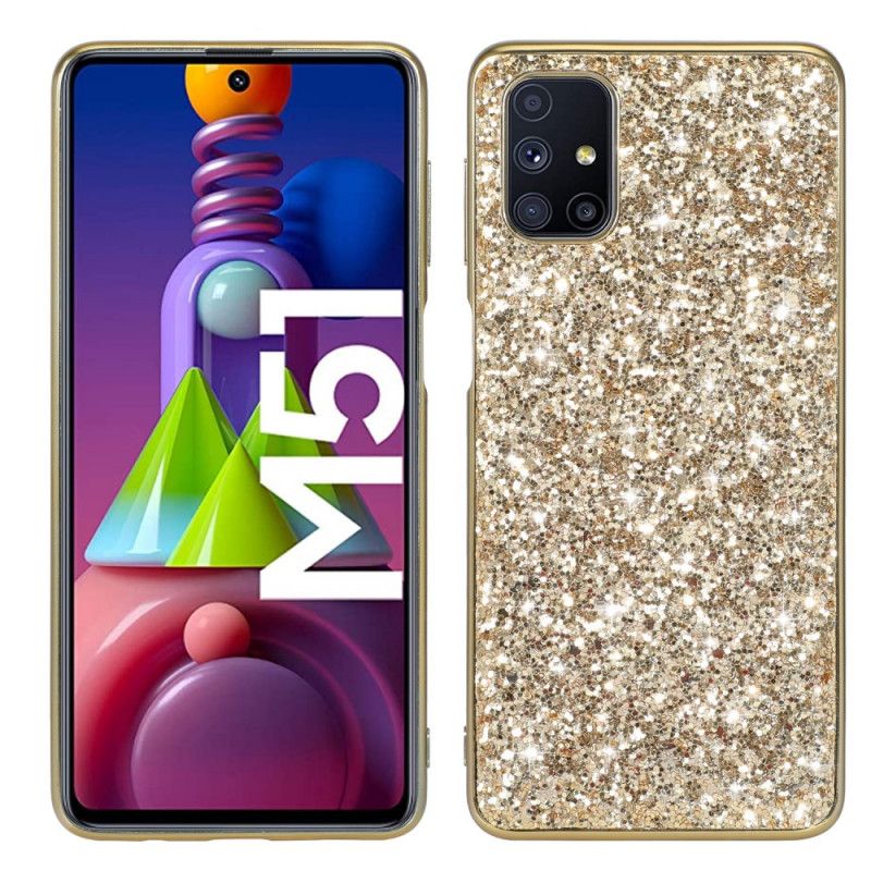 Skal Samsung Galaxy M51 Svart Jag Är Glitter