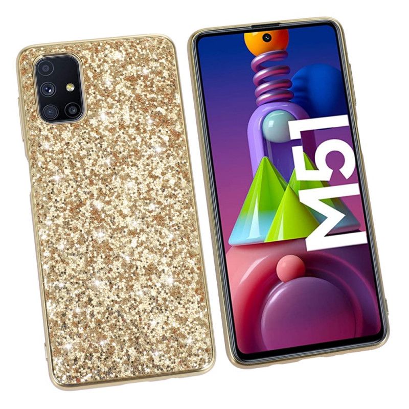 Skal Samsung Galaxy M51 Svart Jag Är Glitter