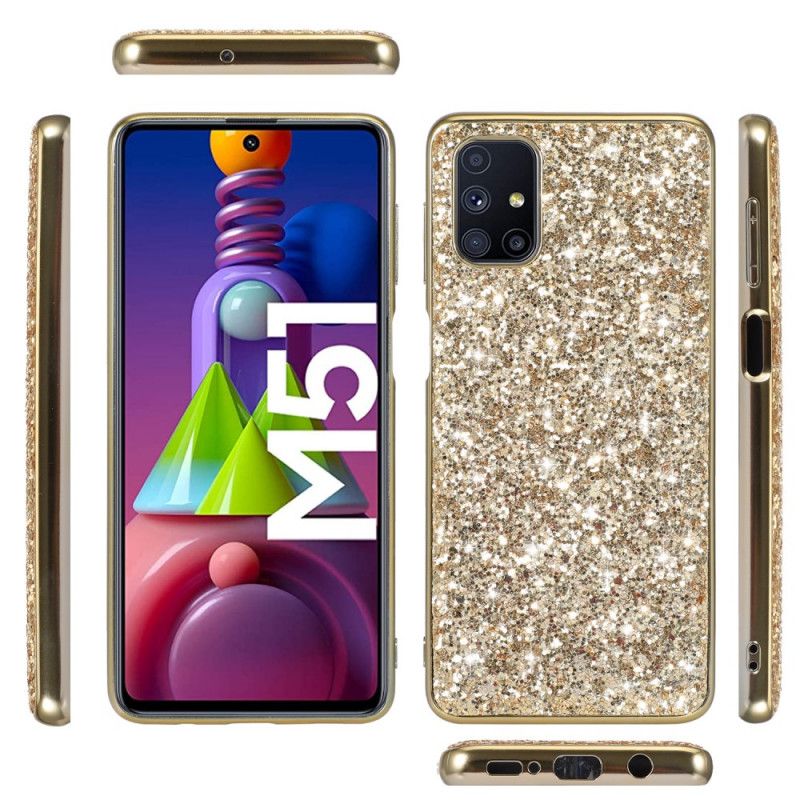 Skal Samsung Galaxy M51 Svart Jag Är Glitter