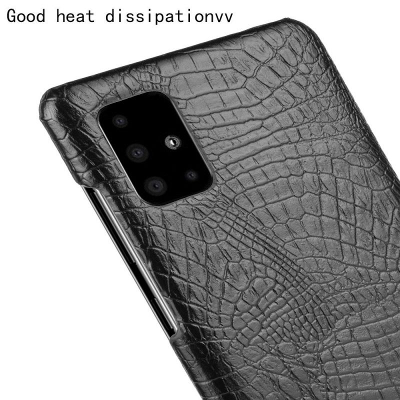 Skal Samsung Galaxy M51 Svart Krokodilhudeffekt