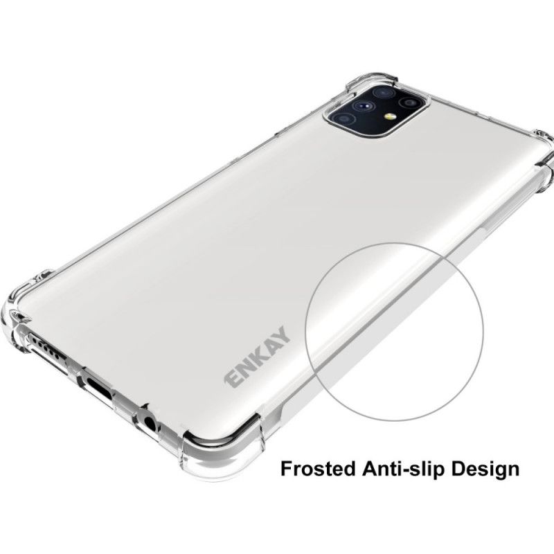 Skal Samsung Galaxy M51 Transparent Enkay