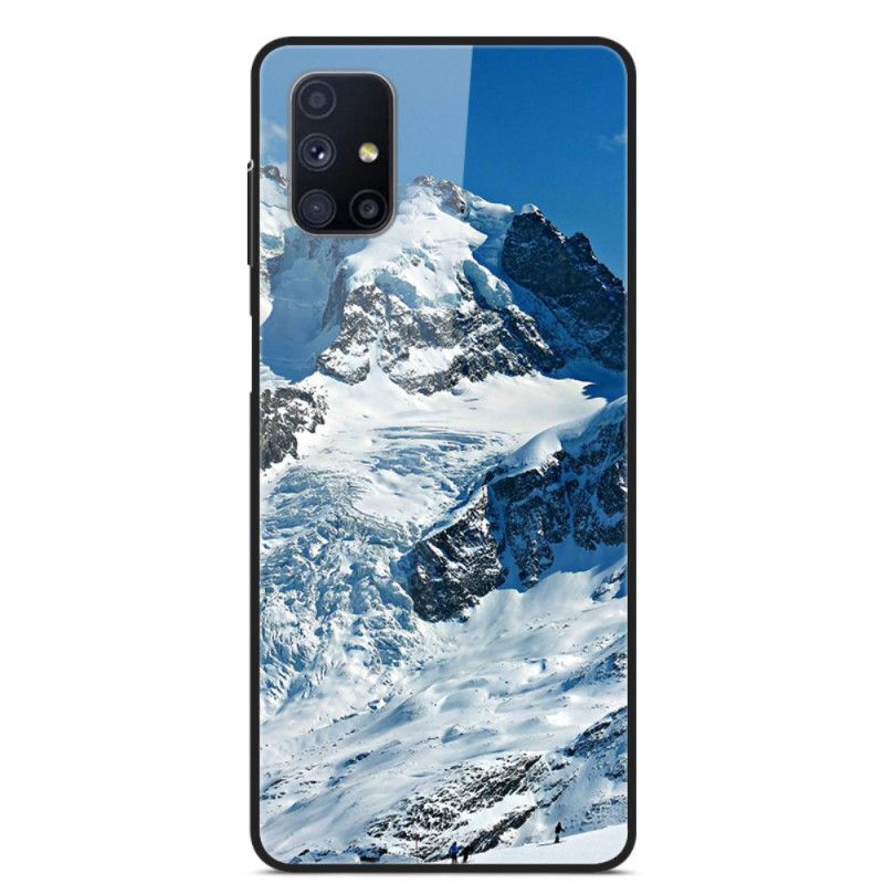 Skal Samsung Galaxy M51 Vit Mountain Hybrid