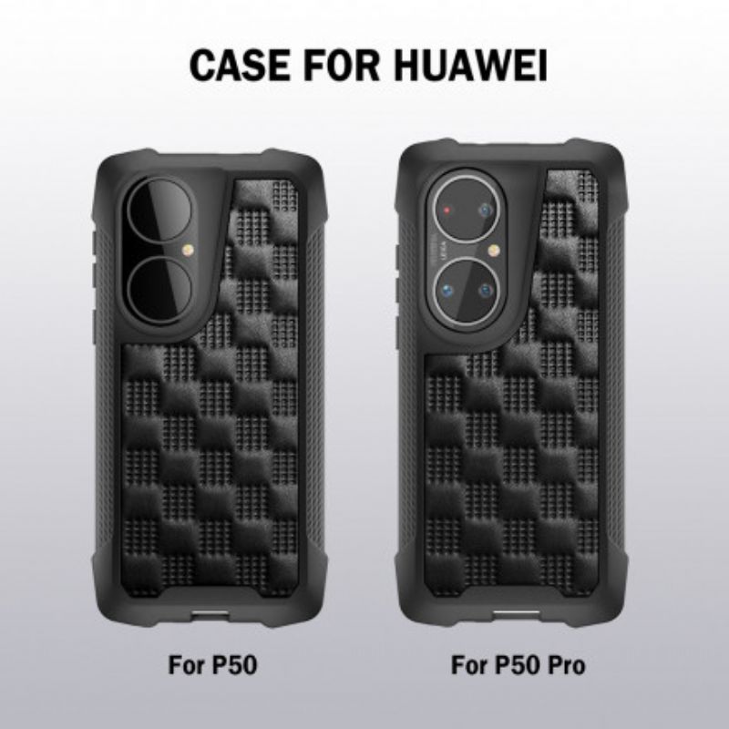 Skal Huawei P50 Quiltade Förstärkta Hörn