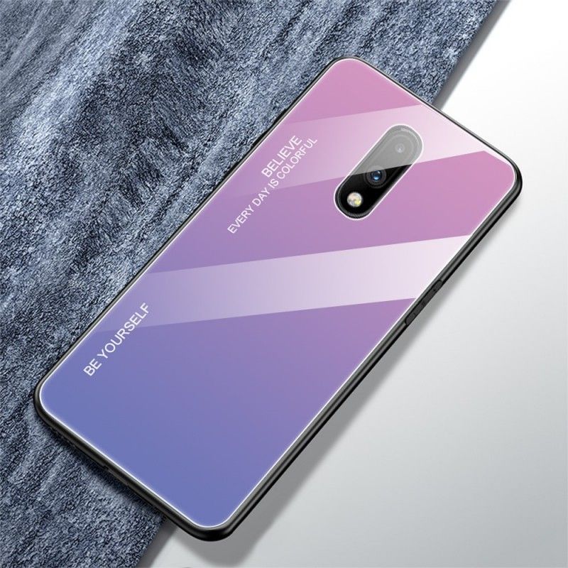 Skal OnePlus 7 Röd Galvaniserad Färg