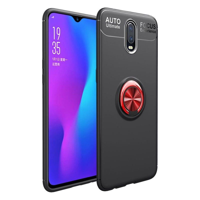 Skal OnePlus 7 Svart Mobilskal Roterande Ring