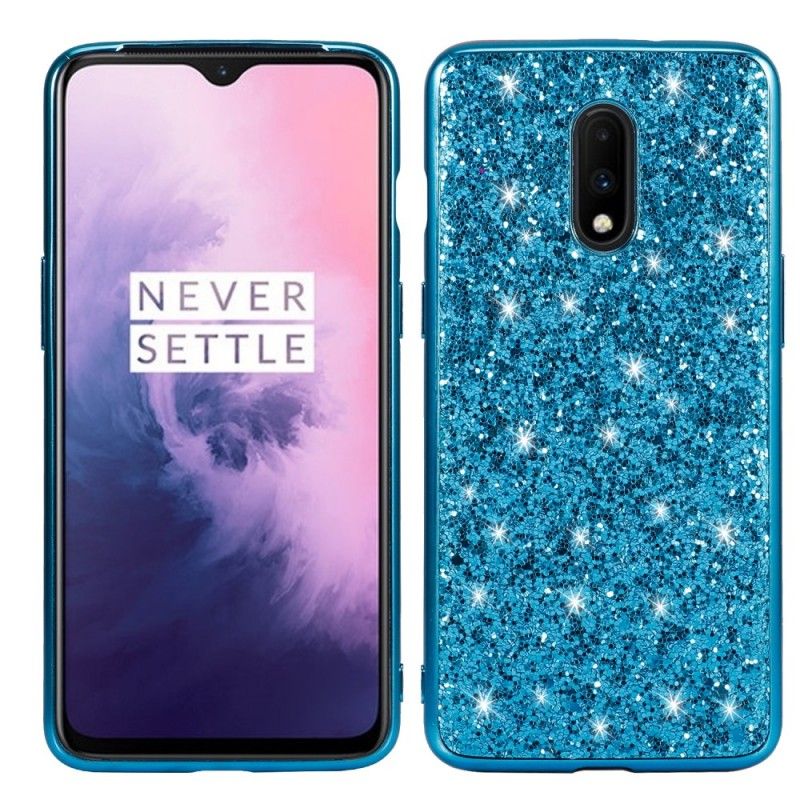 Skal OnePlus 7 Svart Premium Glitter