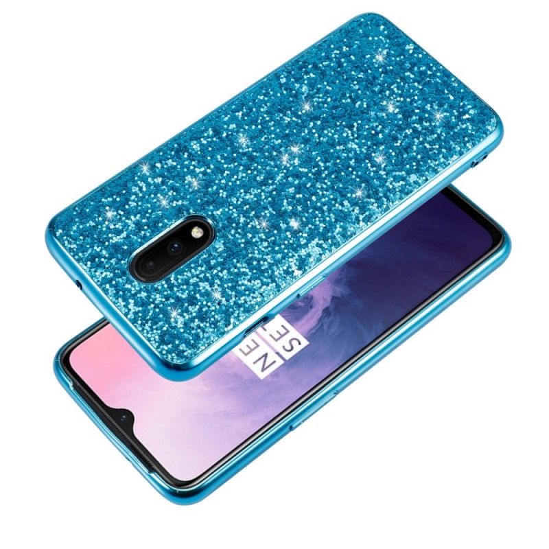 Skal OnePlus 7 Svart Premium Glitter