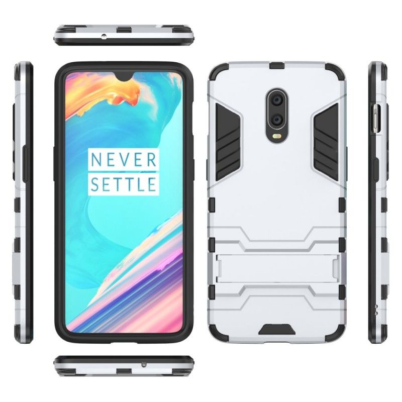 Skal OnePlus 7 Svart Ultrabeständigt Med Stöd