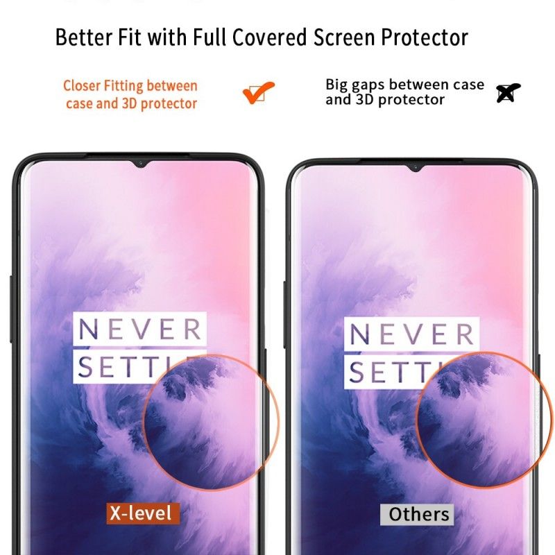 Skal OnePlus 7 Svart Väktarserie X-Nivå