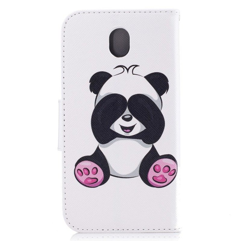 Fodral för Samsung Galaxy J7 2017 Rolig Panda