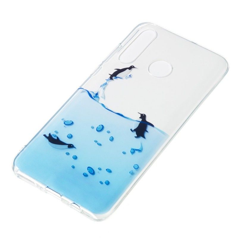 Skal Huawei P30 Lite Mobilskal Transparent Pingvinspel