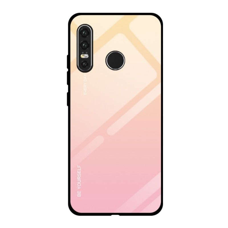 Skal Huawei P30 Lite Röd Galvaniserad Färg