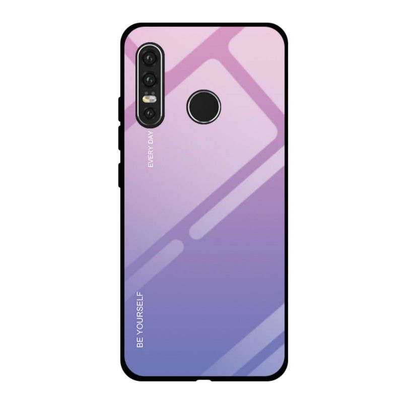 Skal Huawei P30 Lite Röd Galvaniserad Färg