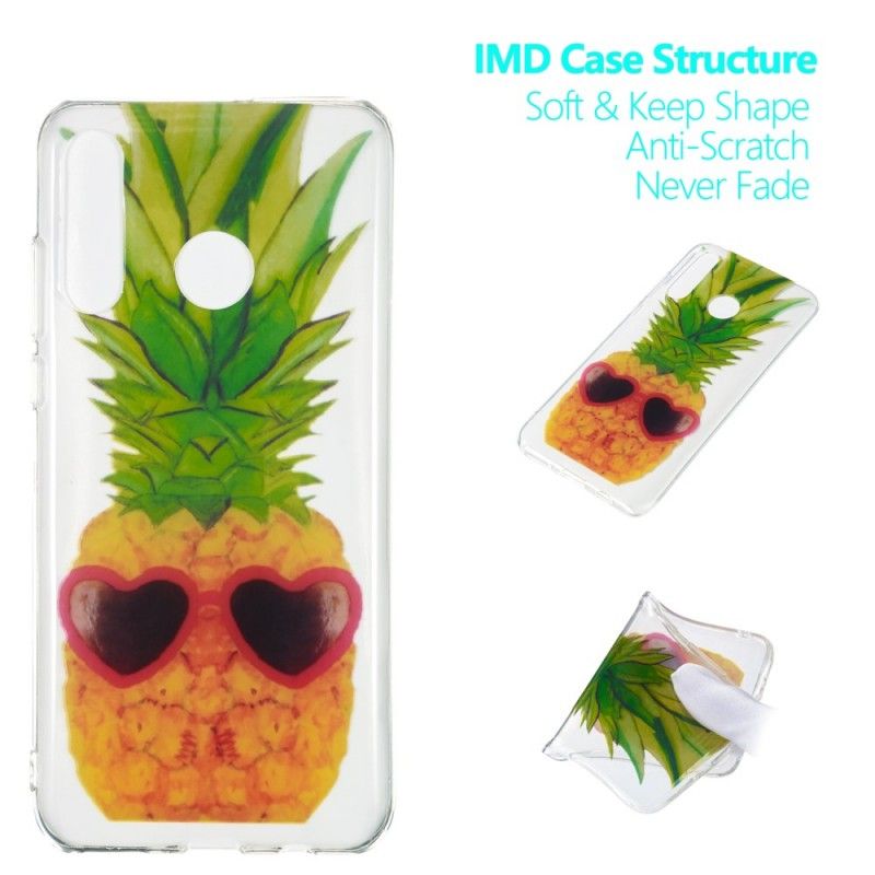 Skal Huawei P30 Lite Transparent Inkognito Ananas