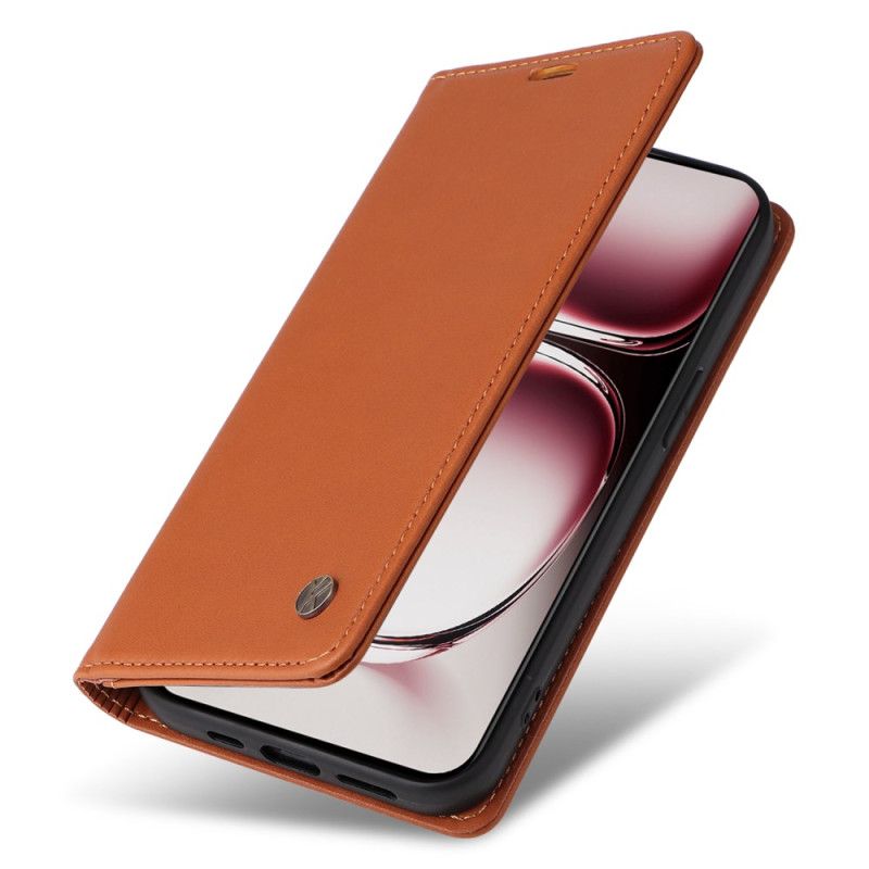 Folio-fodral För Oppo Reno 12 5g Yikatu Läderstil