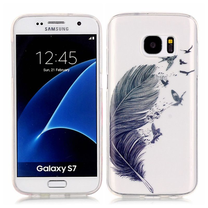 Skal Samsung Galaxy S7 Lätt Fjäder