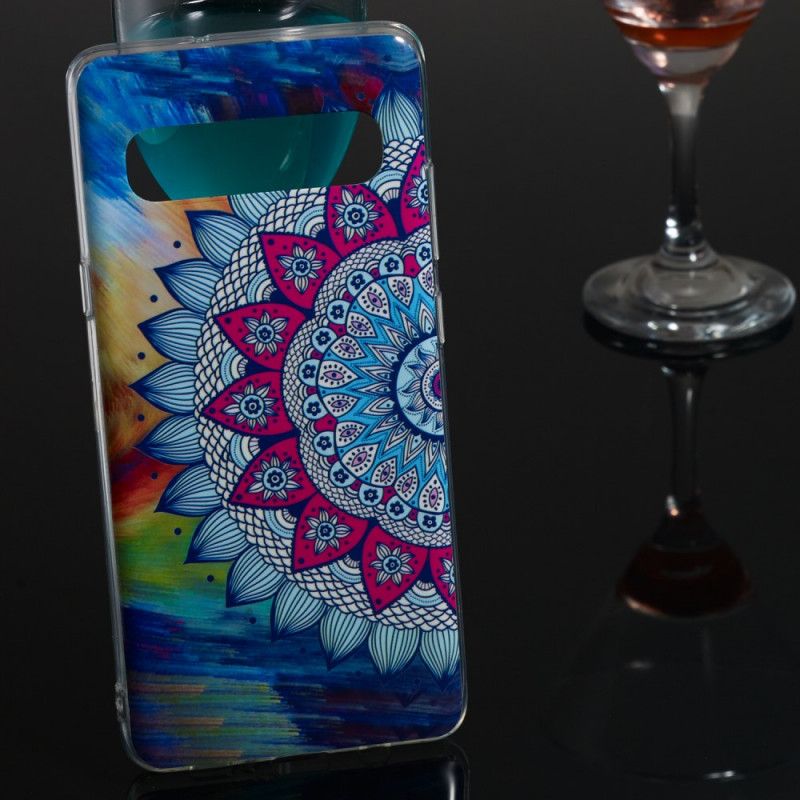 Skal för Samsung Galaxy S10 5G Fluorescerande Mandala