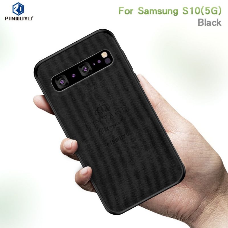 Skal Samsung Galaxy S10 5G Grå Ära Vintage Pinwuyo