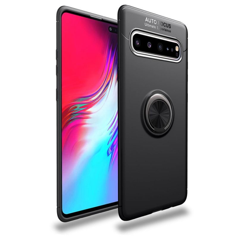 Skal Samsung Galaxy S10 5G Svart Lenuo Roterande Ring