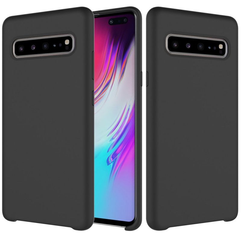 Skal Samsung Galaxy S10 5G Svart Silkeslen Touch