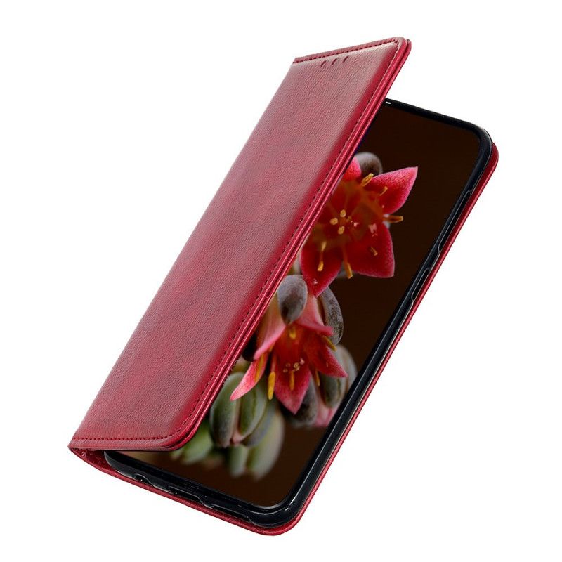 Folio-fodral Xiaomi Mi A3 Svart Elegant Split Läder