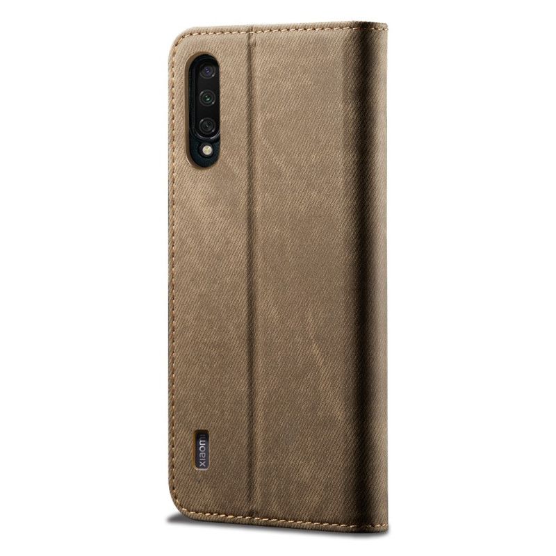 Folio-fodral Xiaomi Mi A3 Svart Mobilskal Jeanstyg