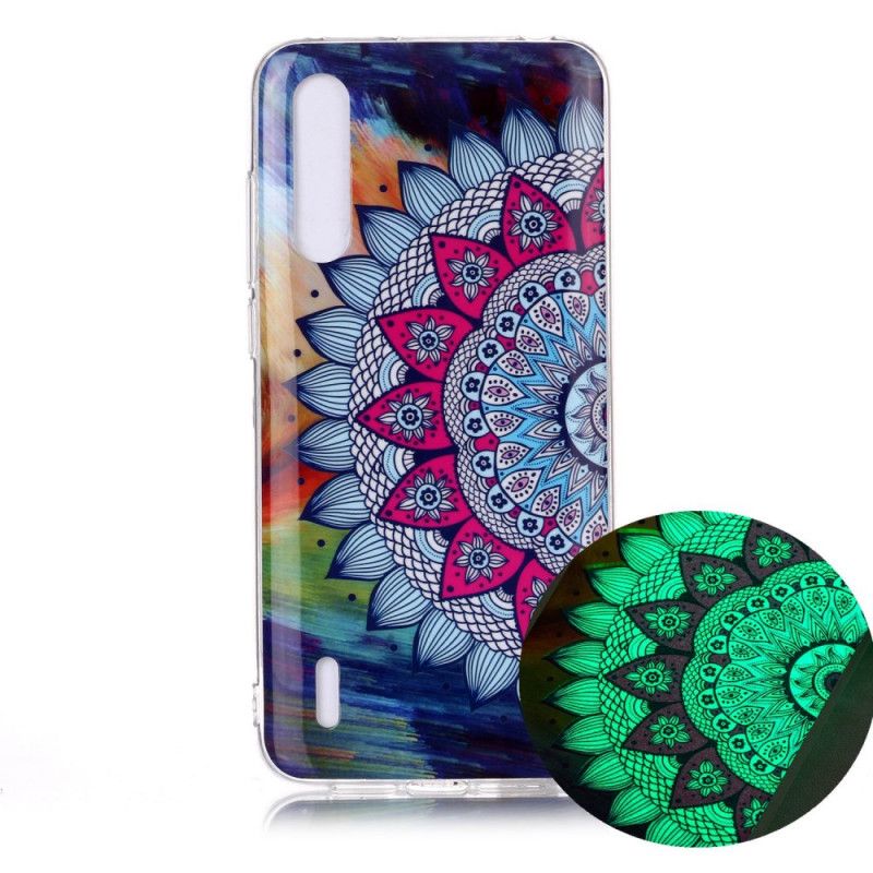 Skal Xiaomi Mi A3 Mobilskal Fluorescerande Mandala