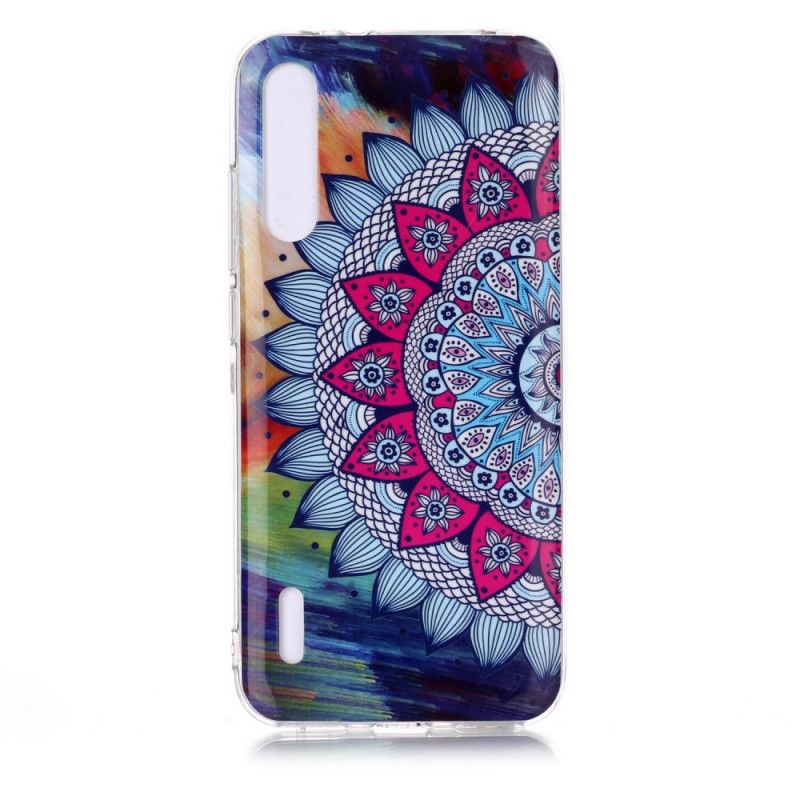 Skal Xiaomi Mi A3 Mobilskal Fluorescerande Mandala