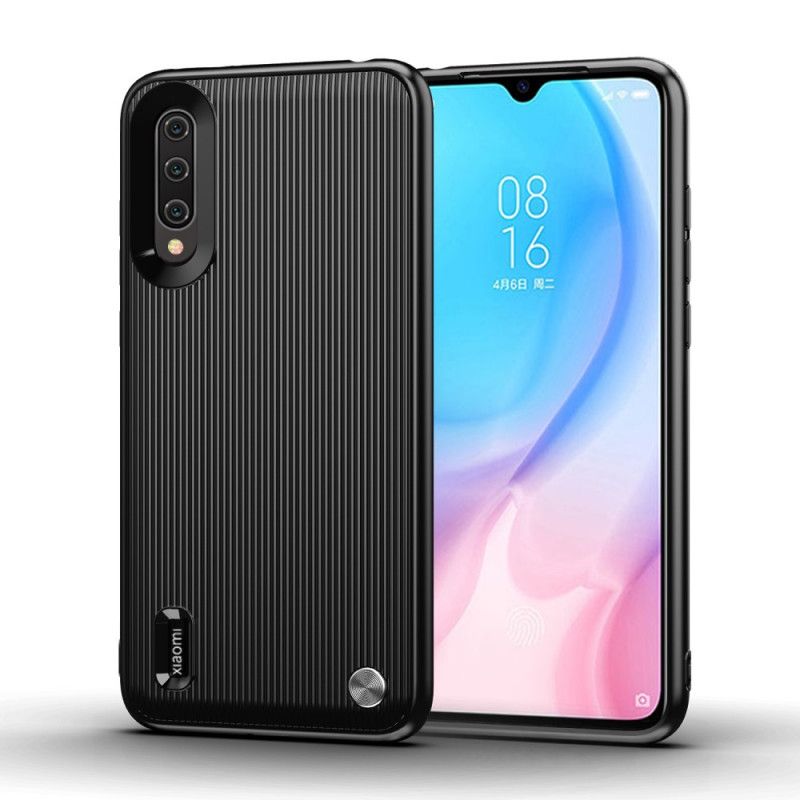 Skal Xiaomi Mi A3 Svart Strukturerad Silikon