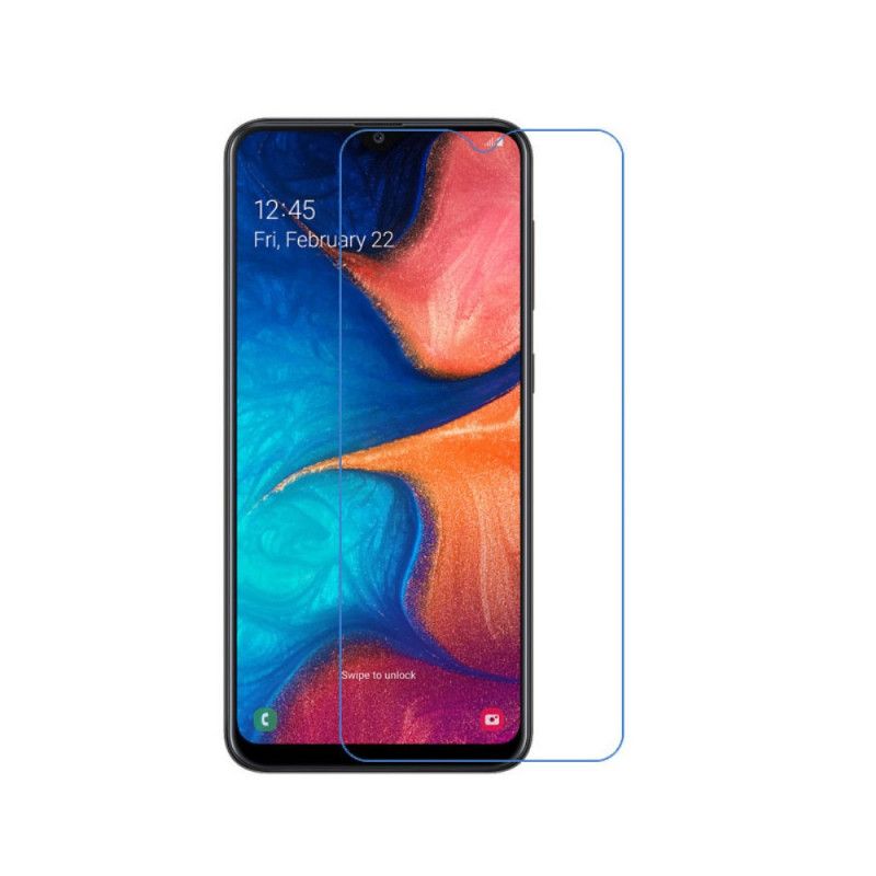 Skydd Av Bågkanthärdat Glas För Samsung Galaxy A20s Skärm