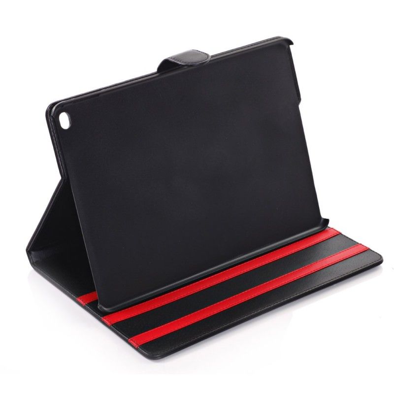 Läderskal iPad Air / Air 2 Röd Med Magnetförslutning