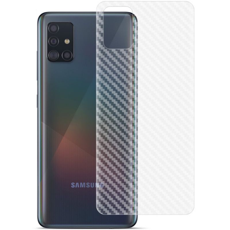 Bakre Skyddsfilm Samsung Galaxy A51 Carbon Imak-Stil