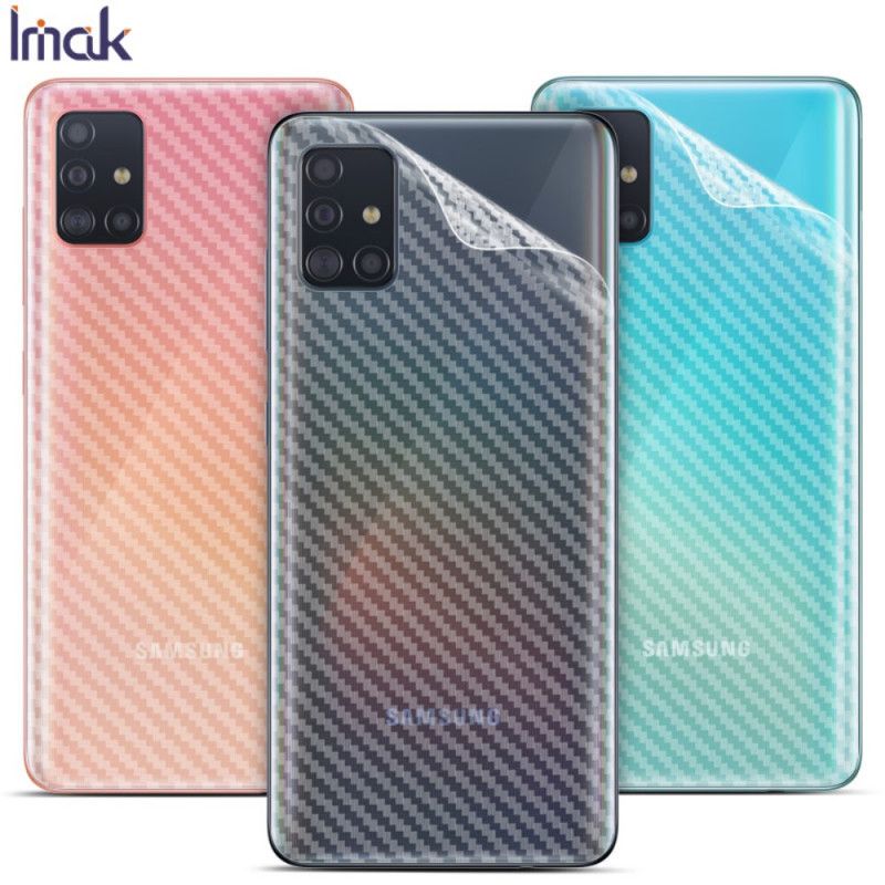 Bakre Skyddsfilm Samsung Galaxy A51 Carbon Imak-Stil