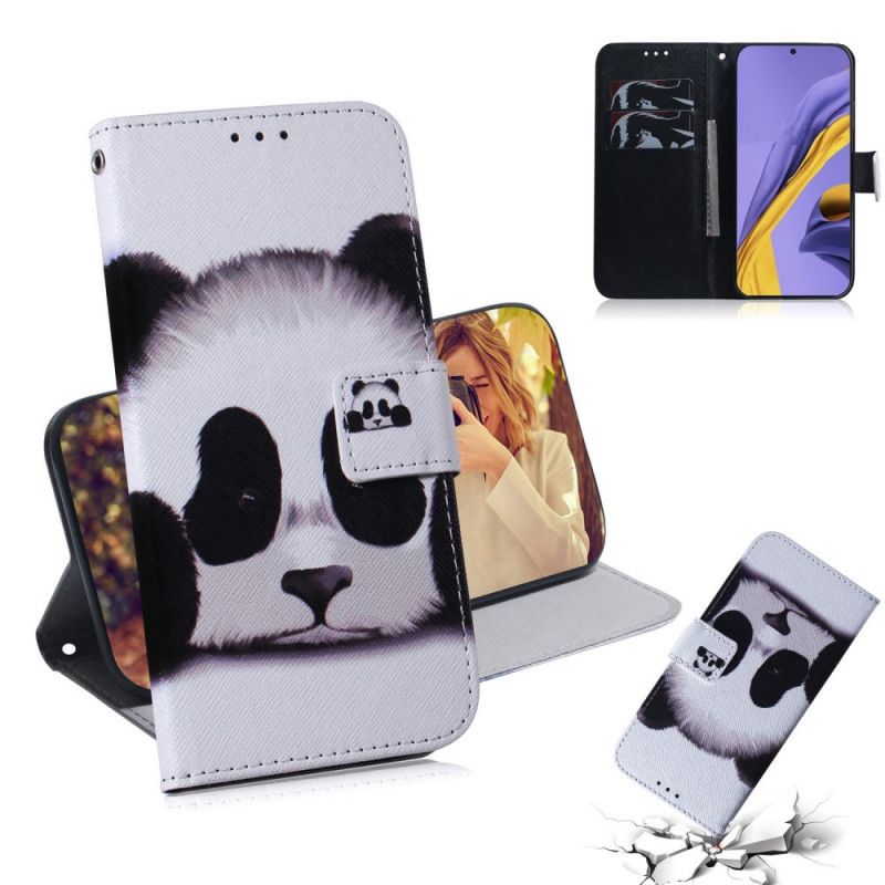 Fodral Samsung Galaxy A51 Panda Ansikte